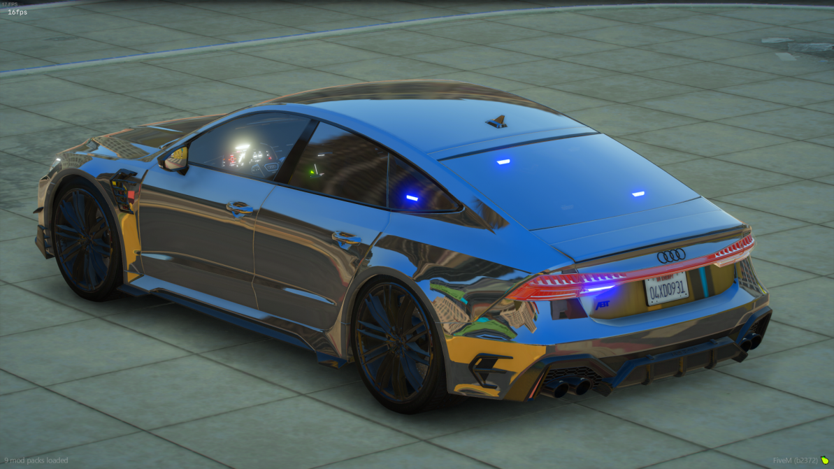 Audi RS7r Unmarked