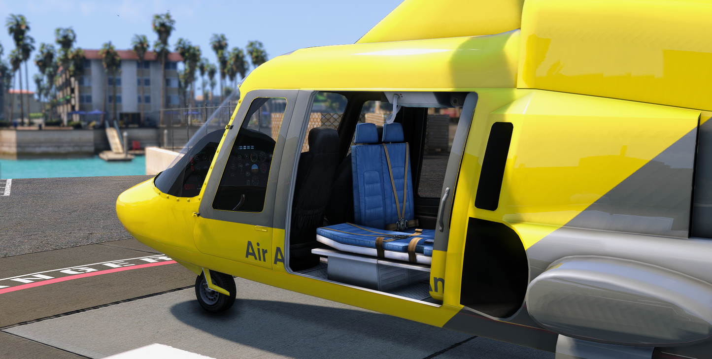 Buckingham Swift Air Ambulance (Livery and Template Provided)