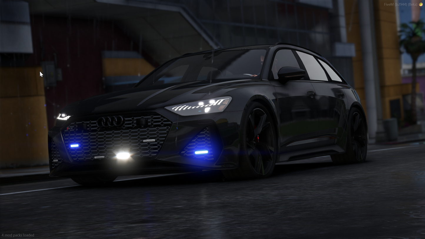 Audi RS6 Avant Unmarked NON-ELS