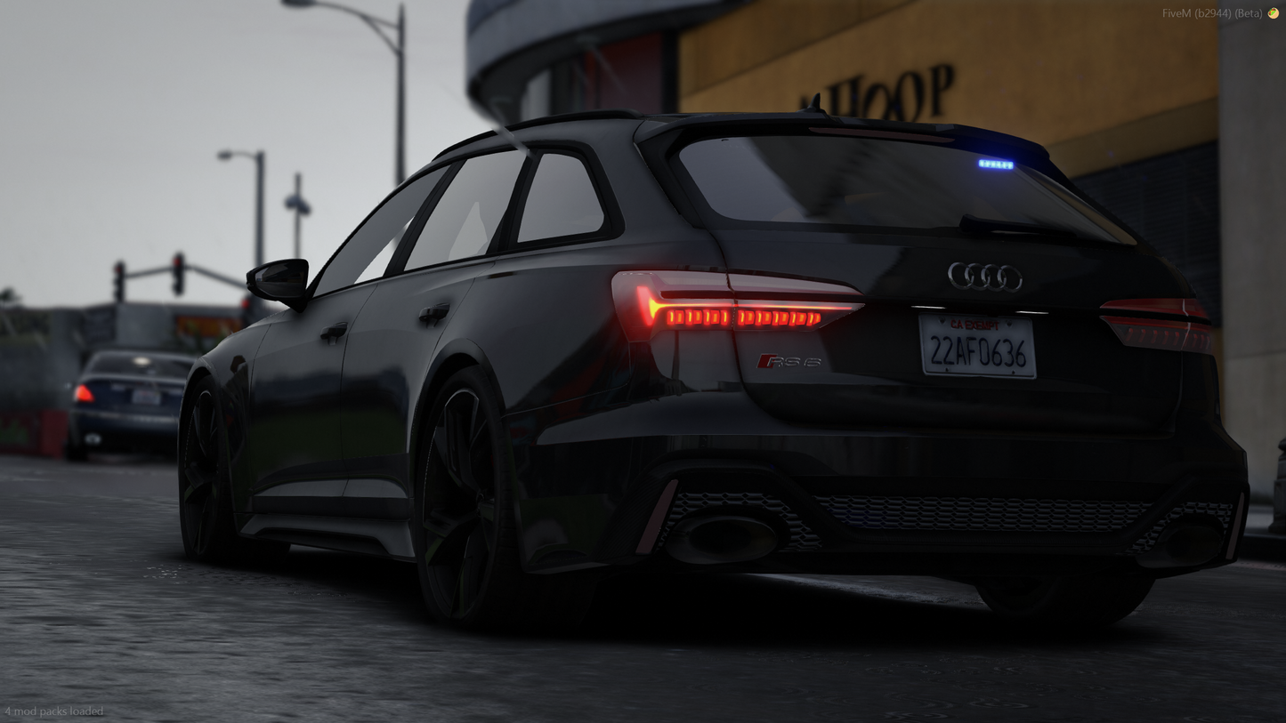 Audi RS6 Avant Unmarked NON-ELS