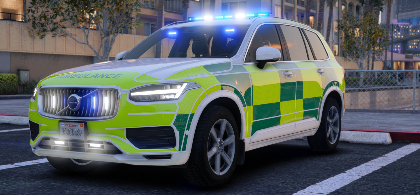 Volvo XC90 Marked/Ambo/Unmarked Pack