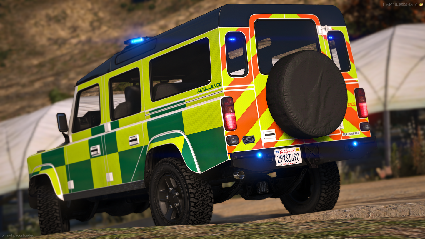 Gallivanter Peacemaker Marked/Unmarked/Ambo ELS and NON-ELS