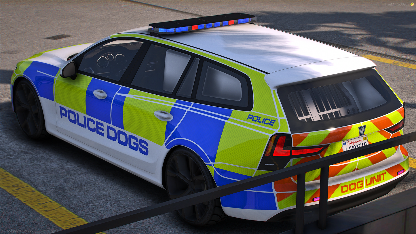 Vulcar Strafe R Police Dog Unit ELS