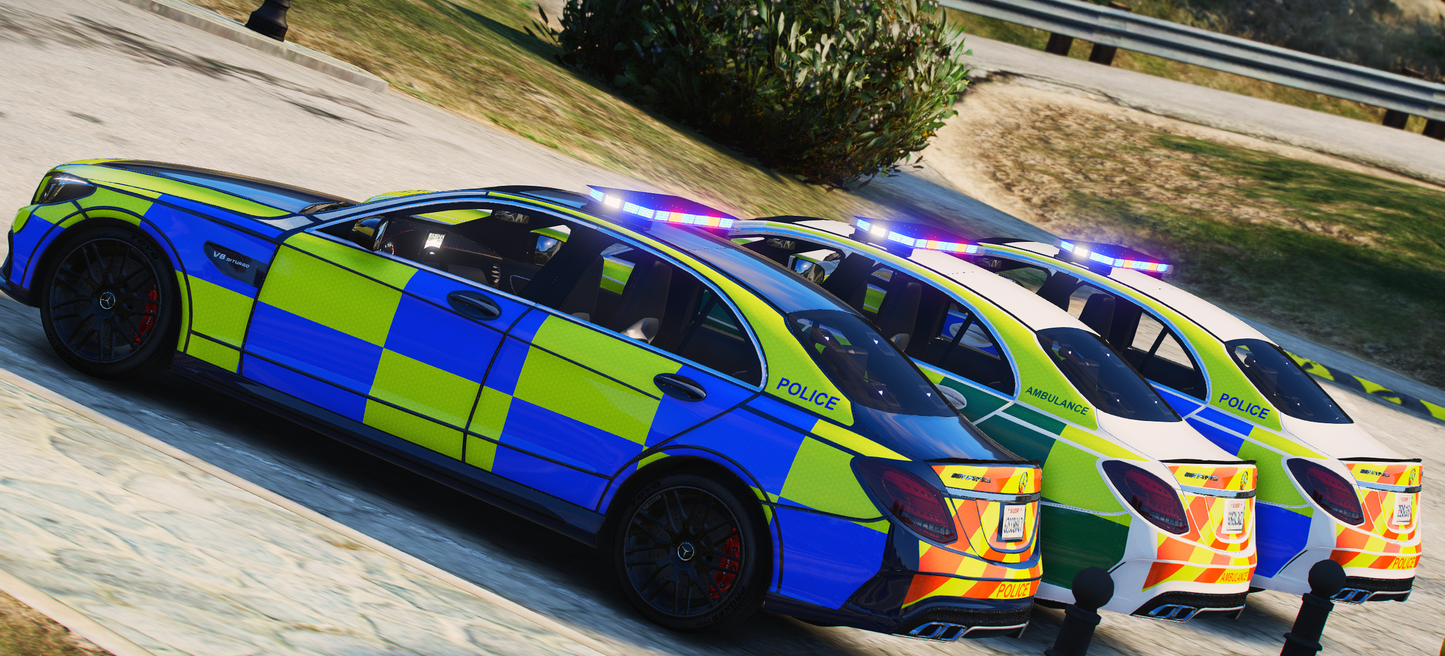 Mercedes C63S Saloon Marked