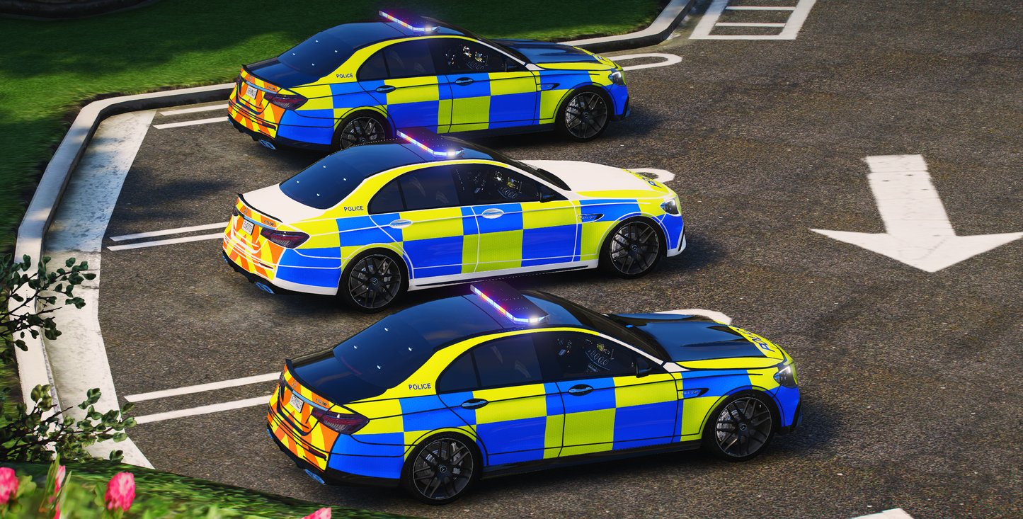 Mercedes E63S Saloon Marked