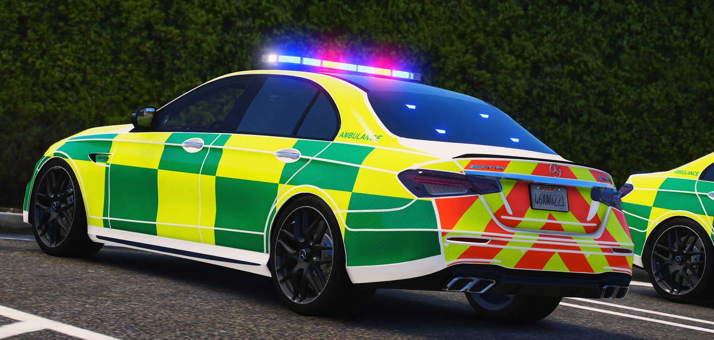 Mercedes E63S Saloon Ambulance