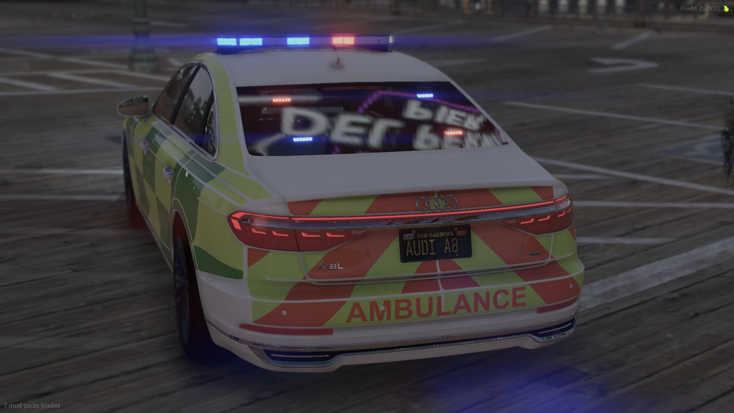 Audi A8L Ambulance NON-ELS