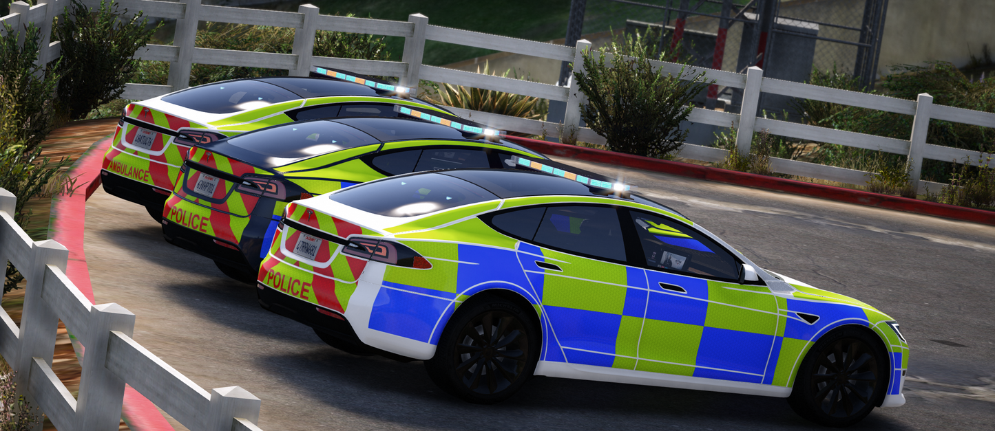 Tesla Model S Plaid Ambulance