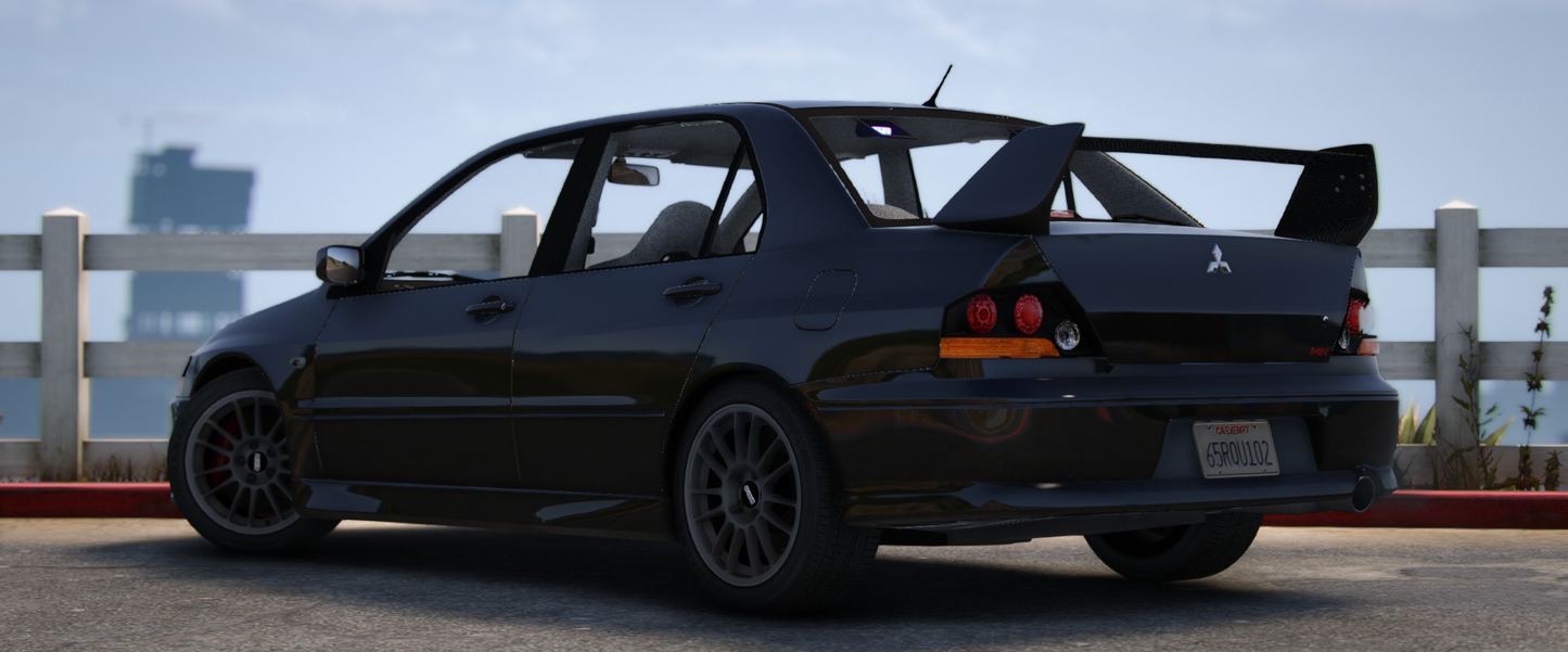 Mitsubishi Evo VIII Unmarked