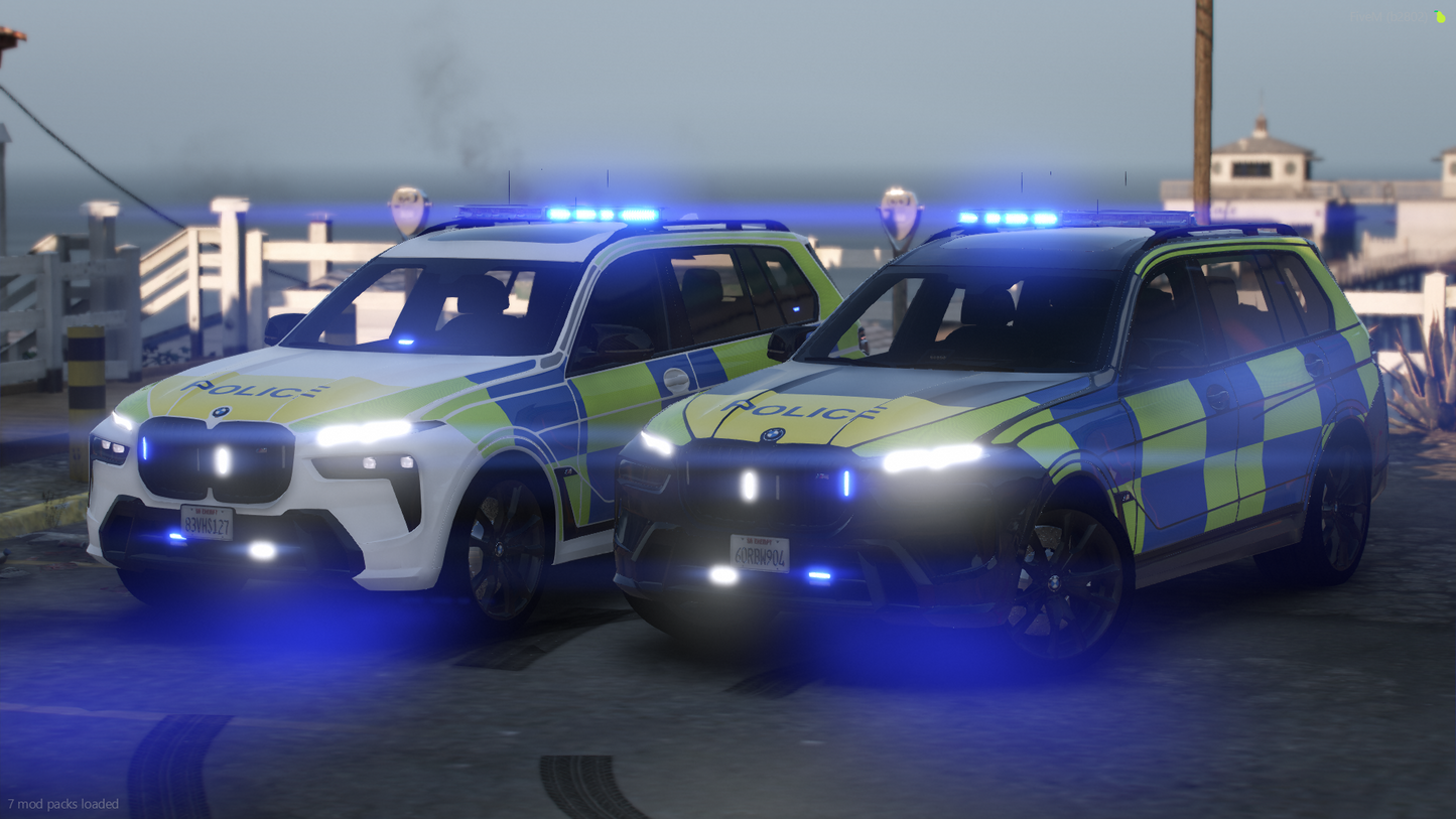 BMW X7 Marked Non-ELS