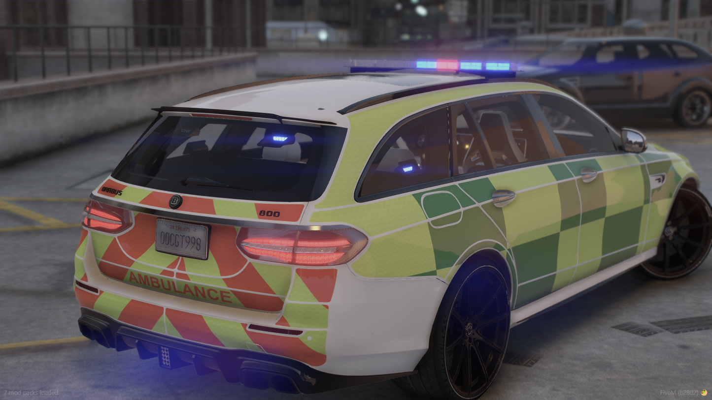 Brabus E800 Estate Ambulance