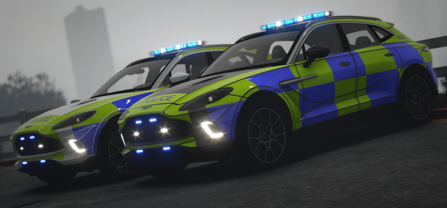 Aston Martin DBX Marked