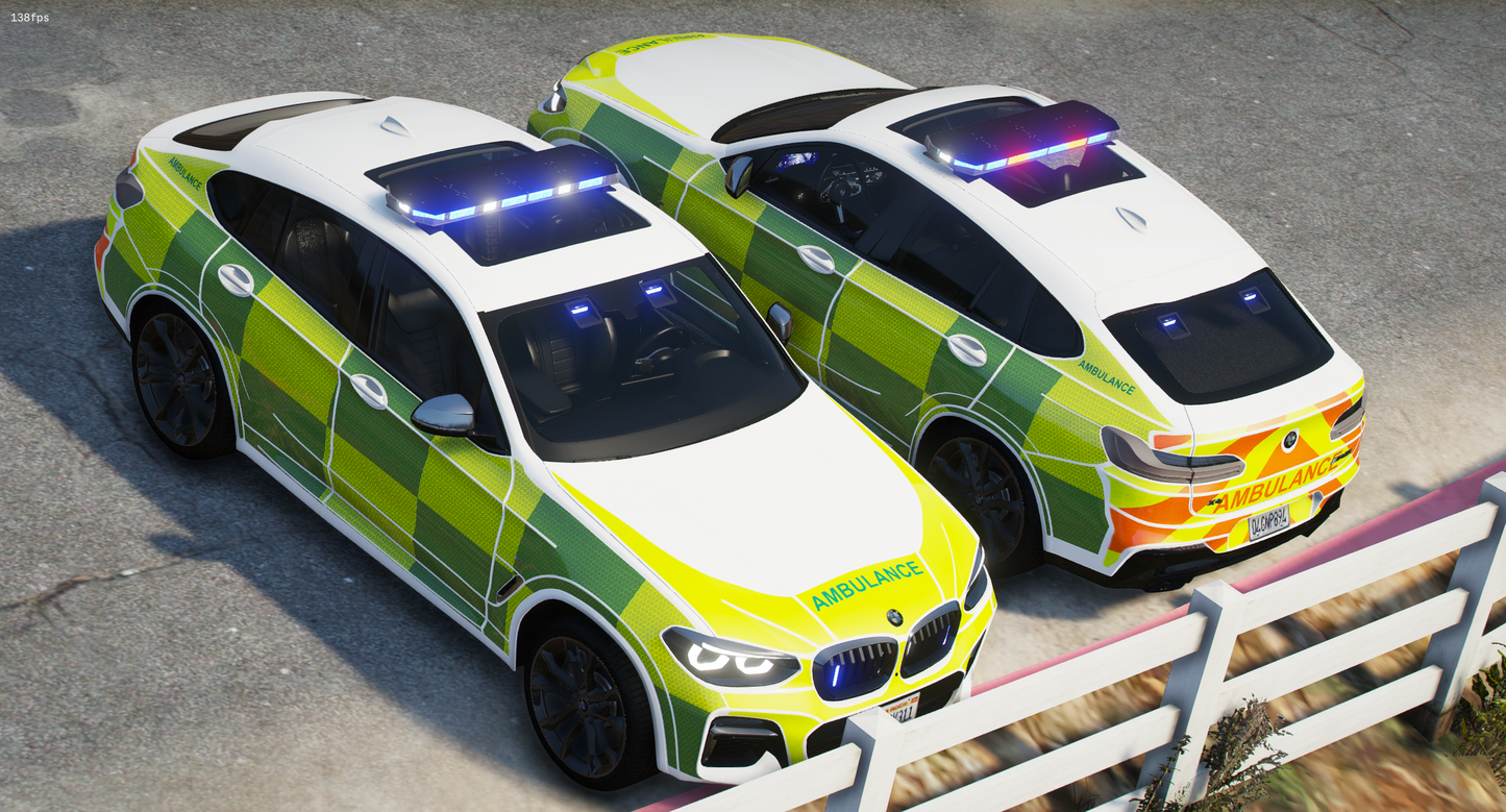 BMW X4M40i Ambulance