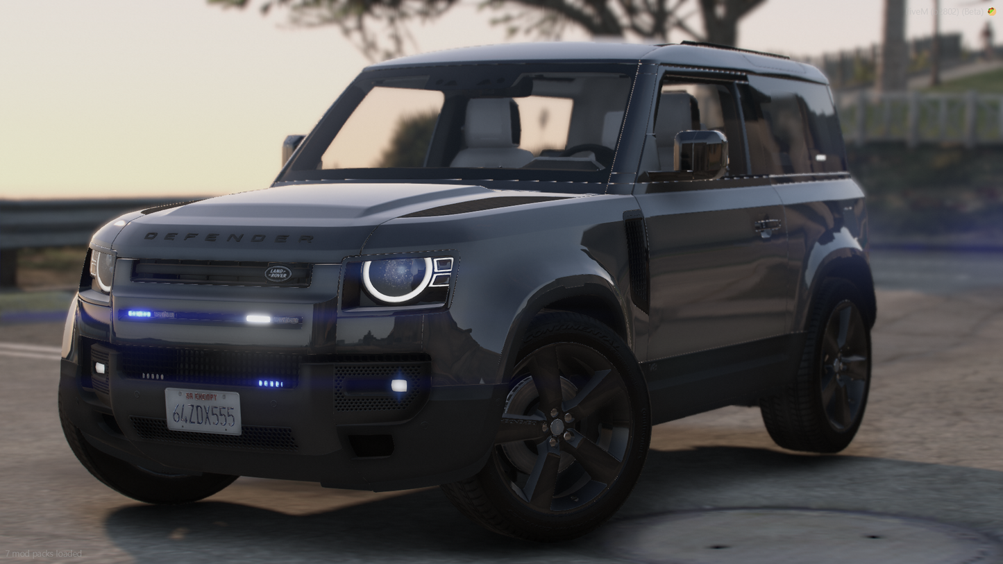 Land Rover Defender 90 Unmarked