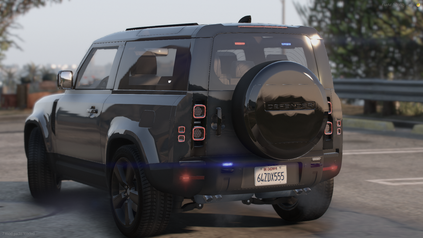 Land Rover Defender 90 Unmarked