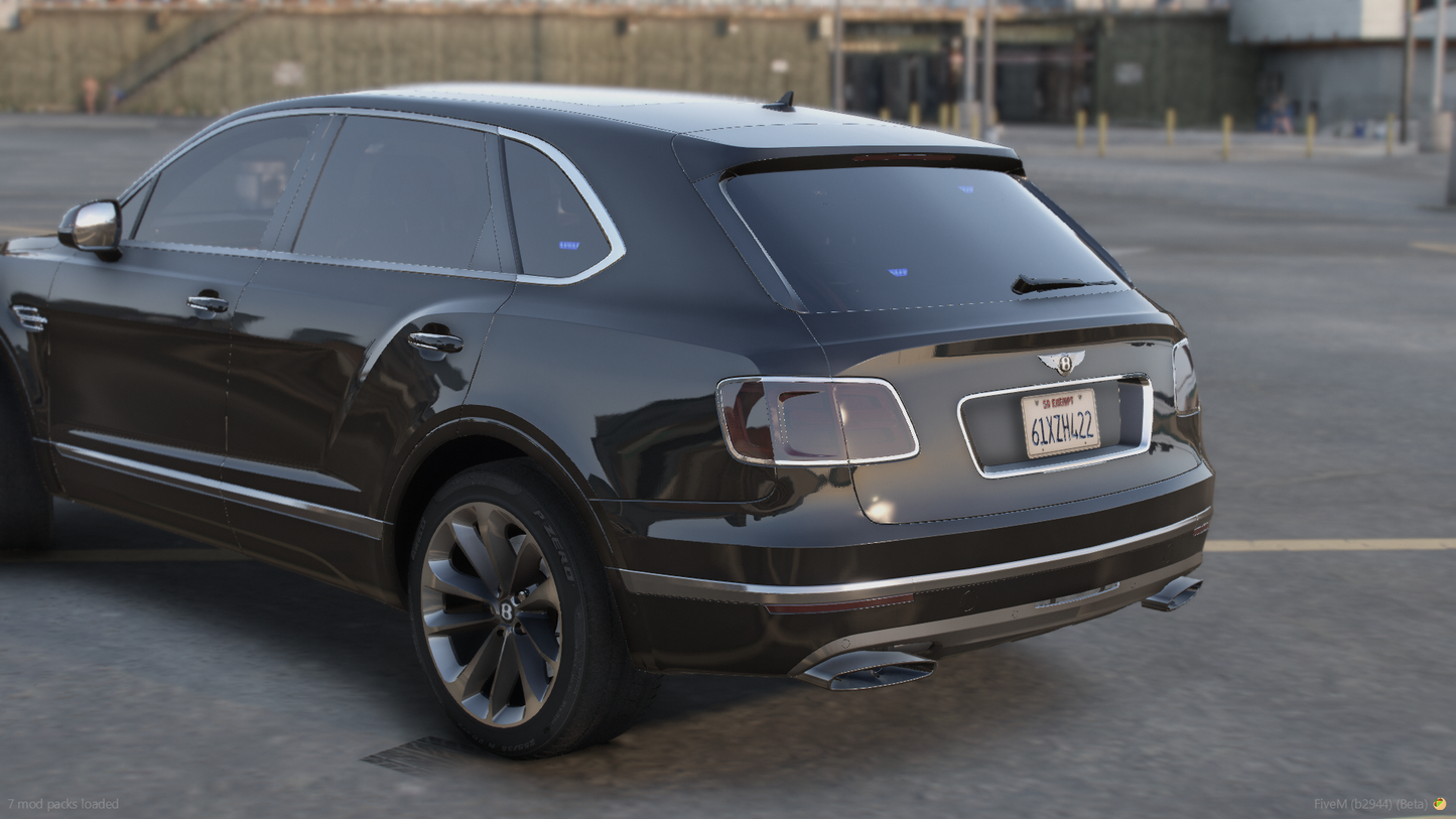 Bentley Bentayga Unmarked