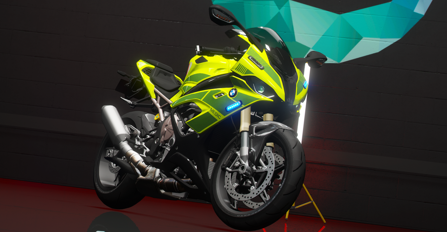 BMW M1000rr Ambulance NON-ELS