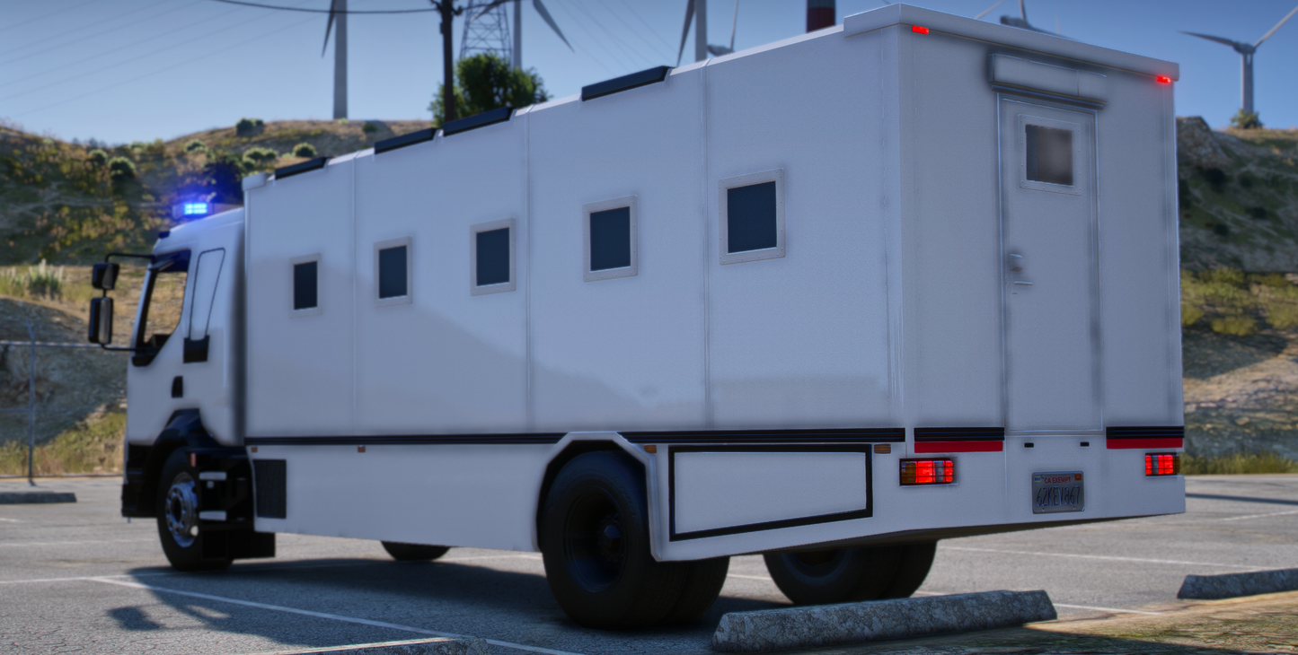 Vulcar Prisoner Transport Lorry NON-ELS (Template Provided)