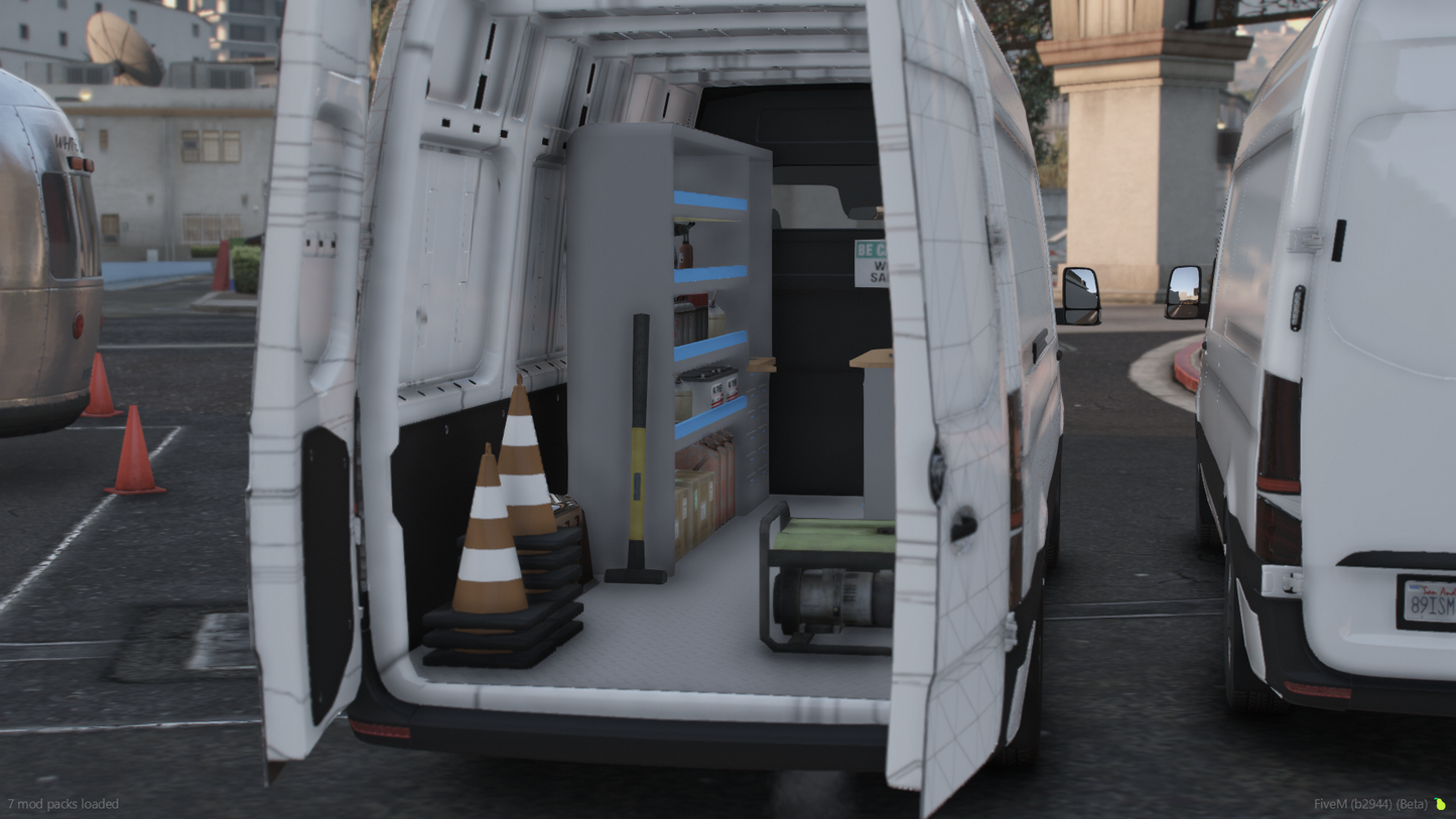 Benefactor Mechanic Van ELS