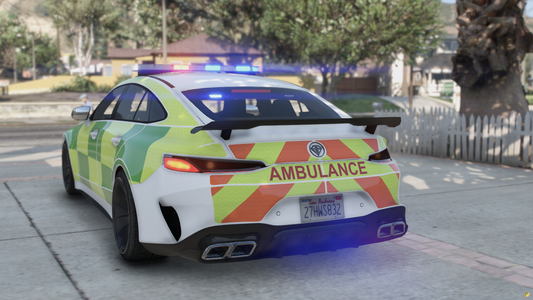 Benefactor Schlagen GT4 Ambulance Non-ELS