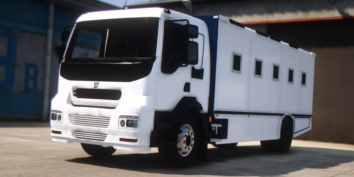 Vulcar Prisoner Transport Lorry (Template Provided)
