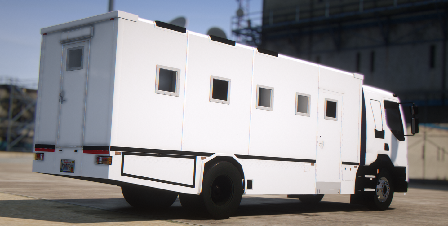 Vulcar Prisoner Transport Lorry (Template Provided)