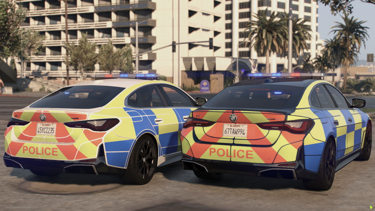 Non-ELS BMW I4 Marked