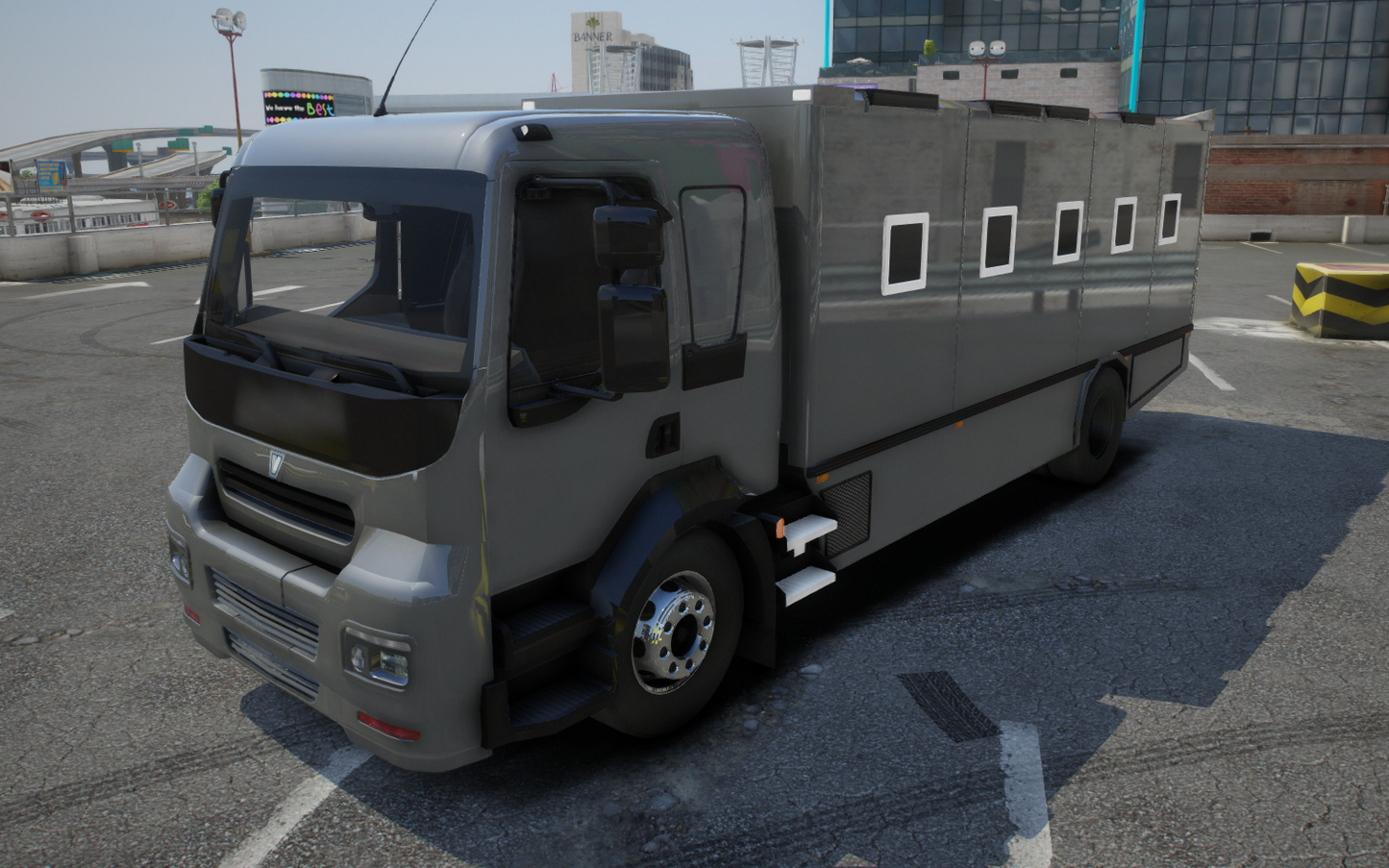 Vulcar Prisoner Transport Lorry (Template Provided)