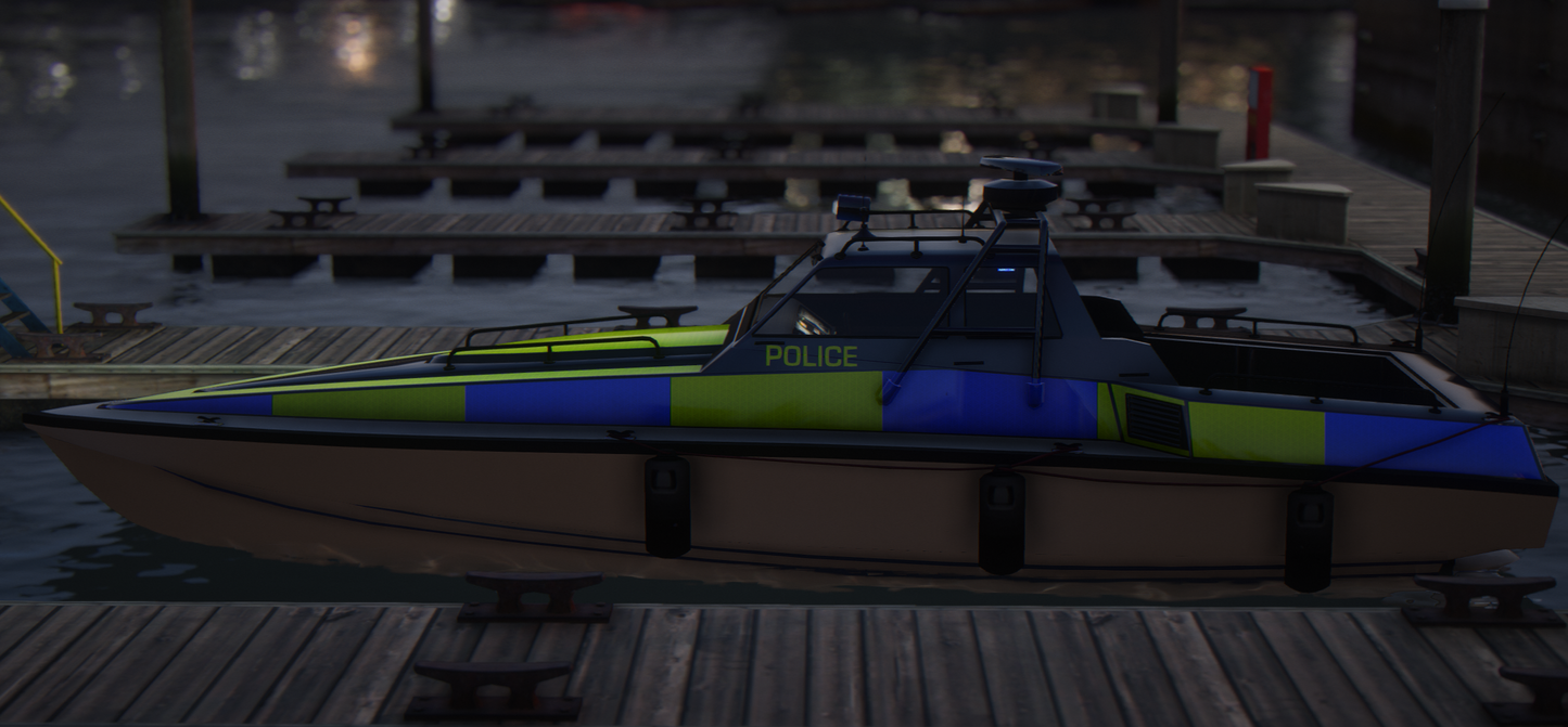 Police Predator NON-ELS (Template Included)