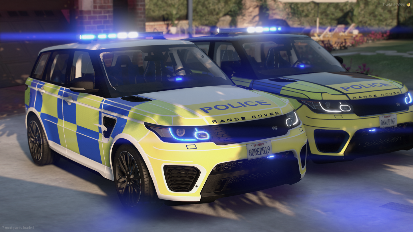 Range Rover SVR Marked NON-ELS