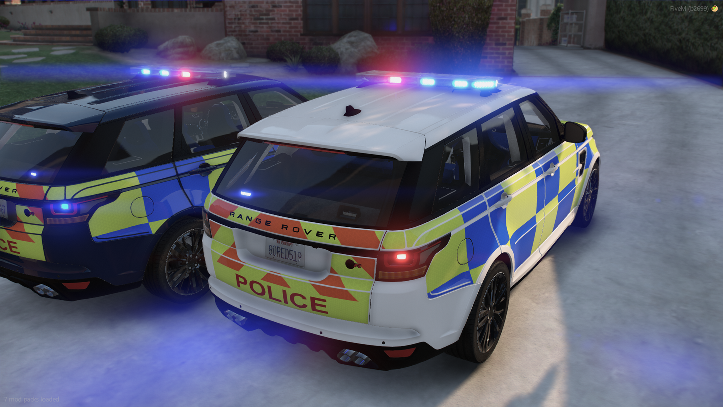 Range Rover SVR Marked