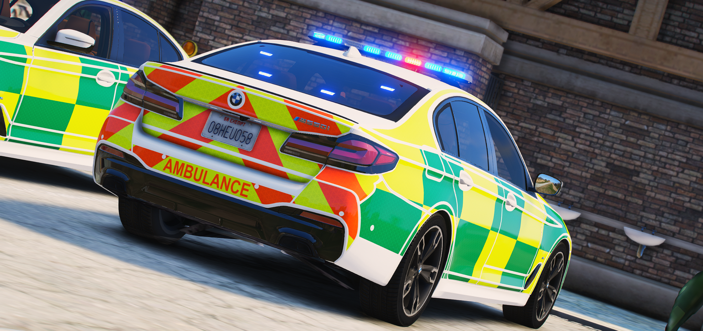 BMW 550i Ambulance