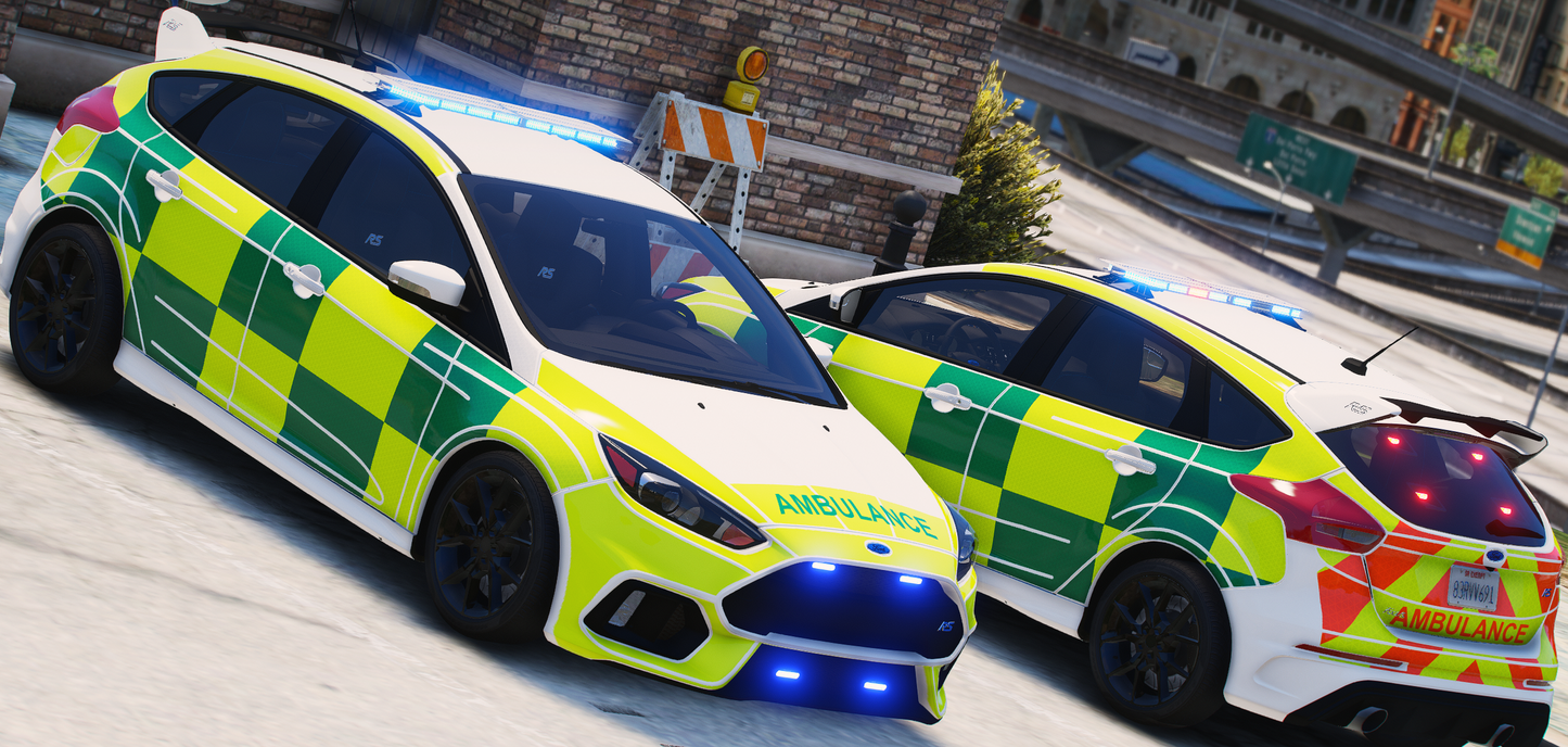Ford Focus RS Ambulance NON-ELS