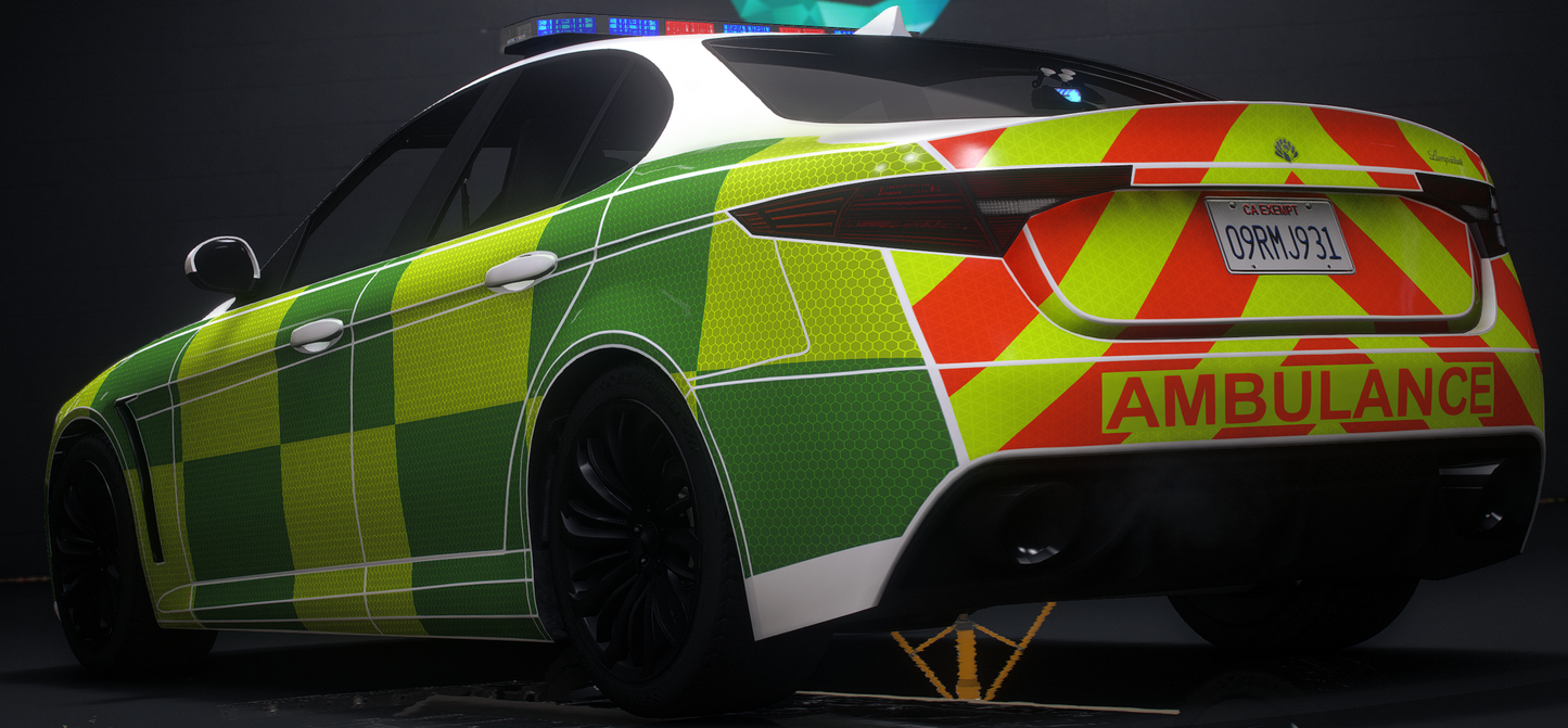 Lampadati Komoda Ambulance NON-ELS