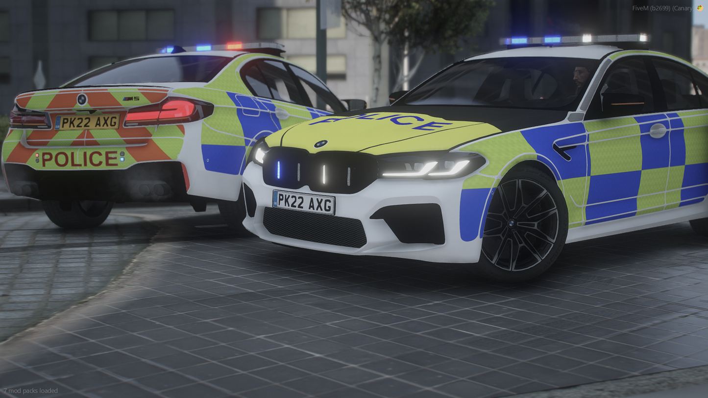 BMW M5 Marked