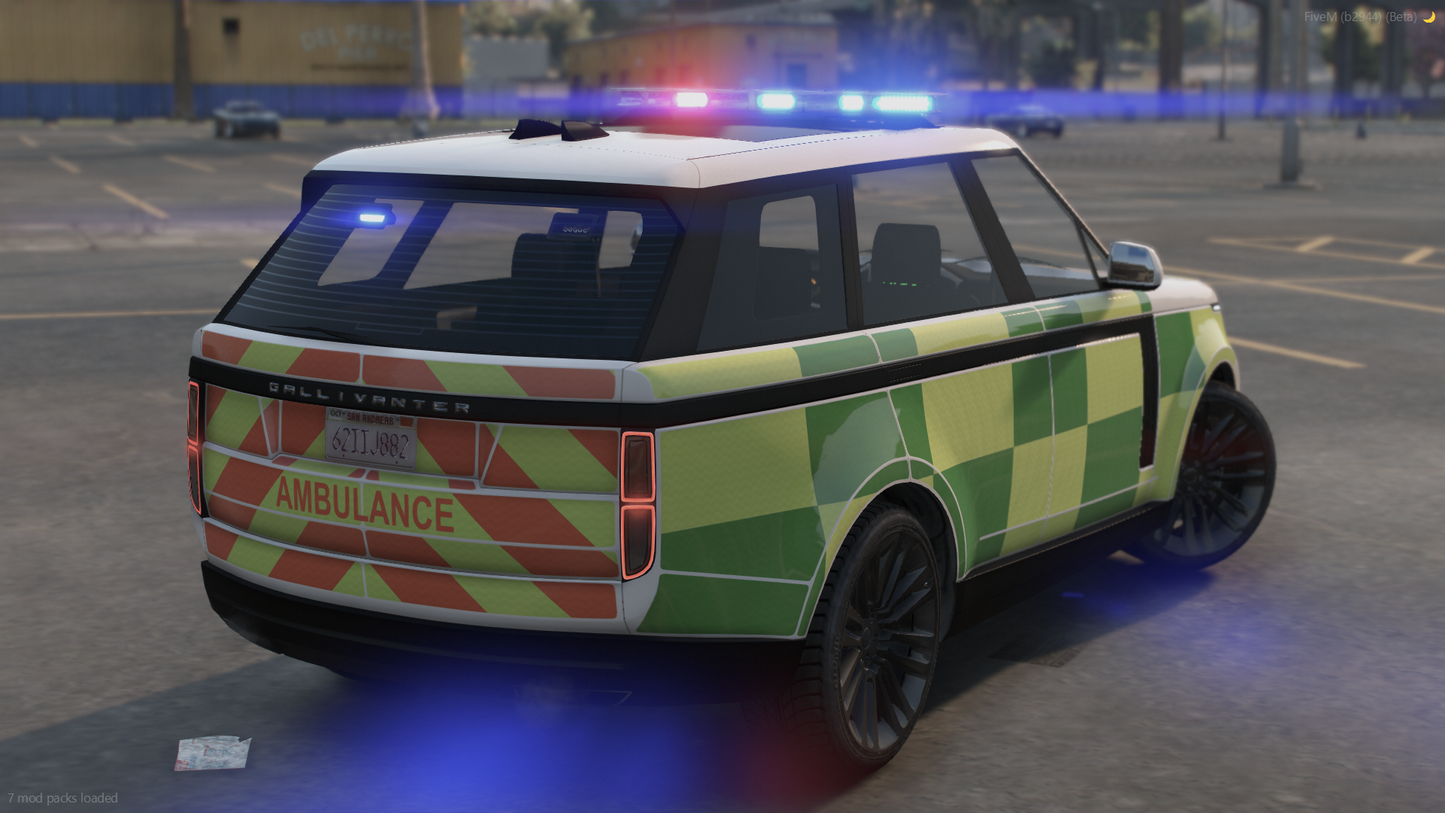Gallivanter Baller ST-D Ambulance ELS
