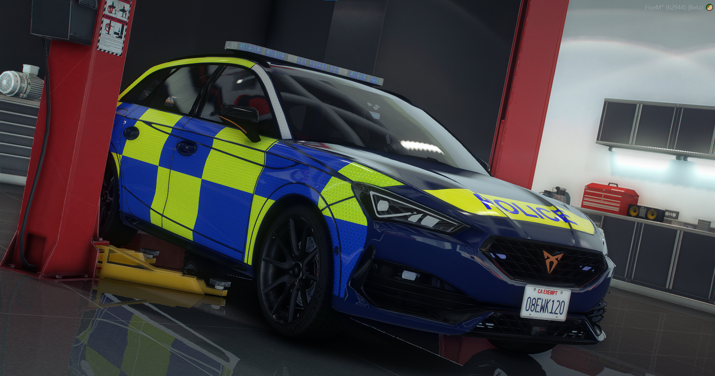 Cupra Leon Estate Marked