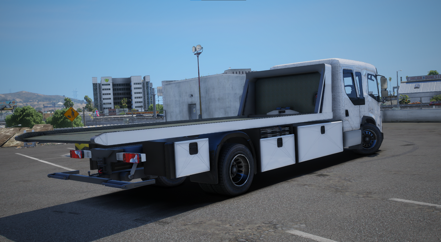 Vulcar FML Crew Cab Flatbed (Template Provided)