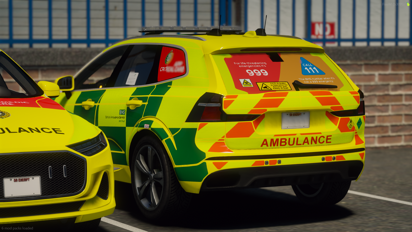 Vulcar 60CX Ambulance ELS (London Style)