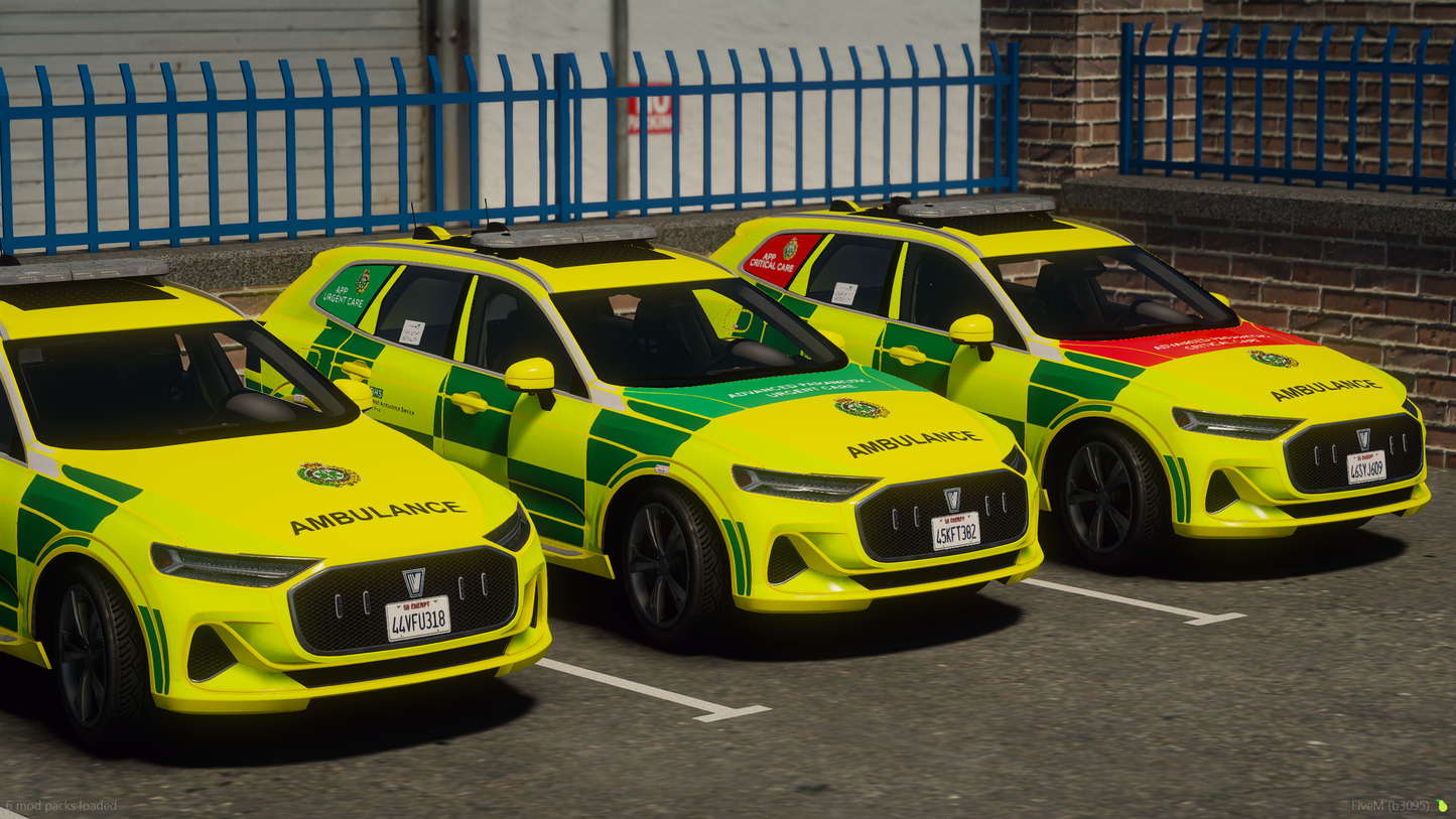 Vulcar 60CX Ambulance ELS (London Style)