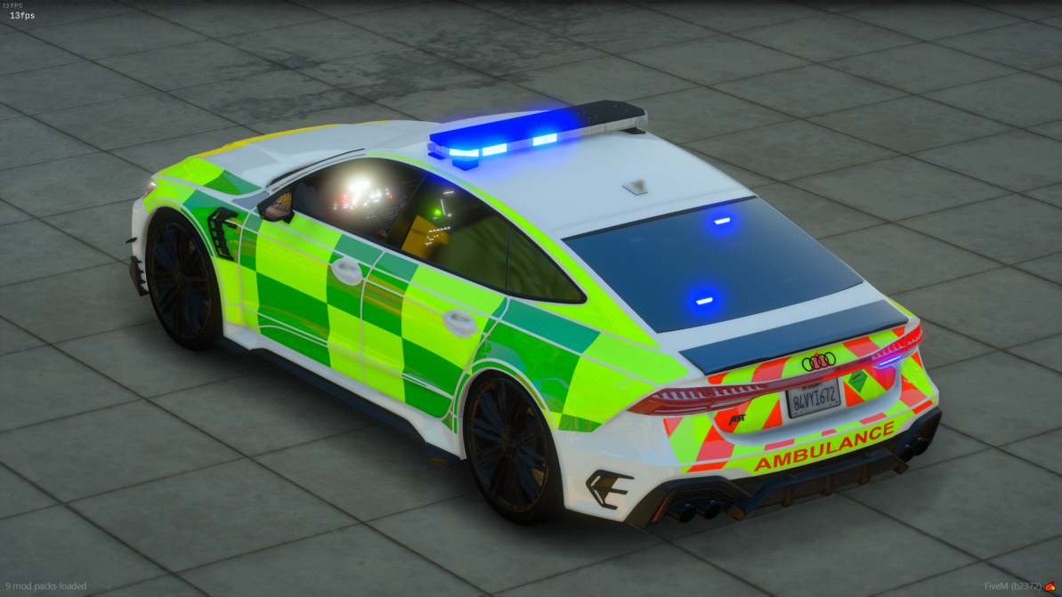 Audi RS7r Ambulance NON-ELS