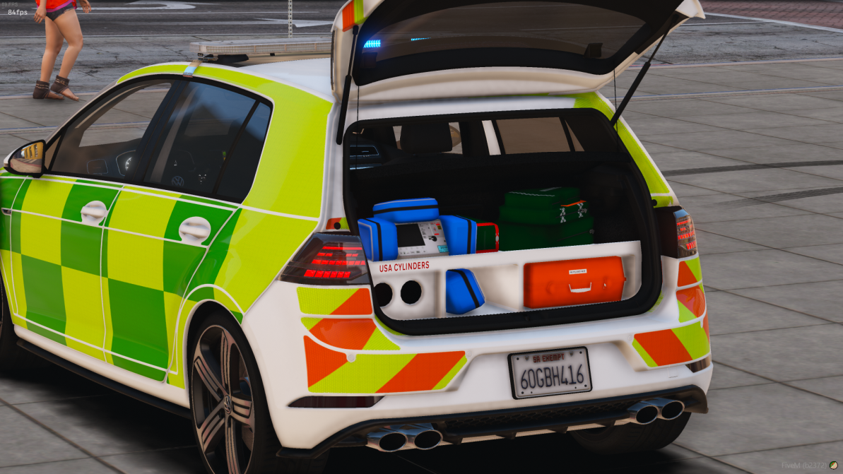 VW Golf R Ambulance NON-ELS