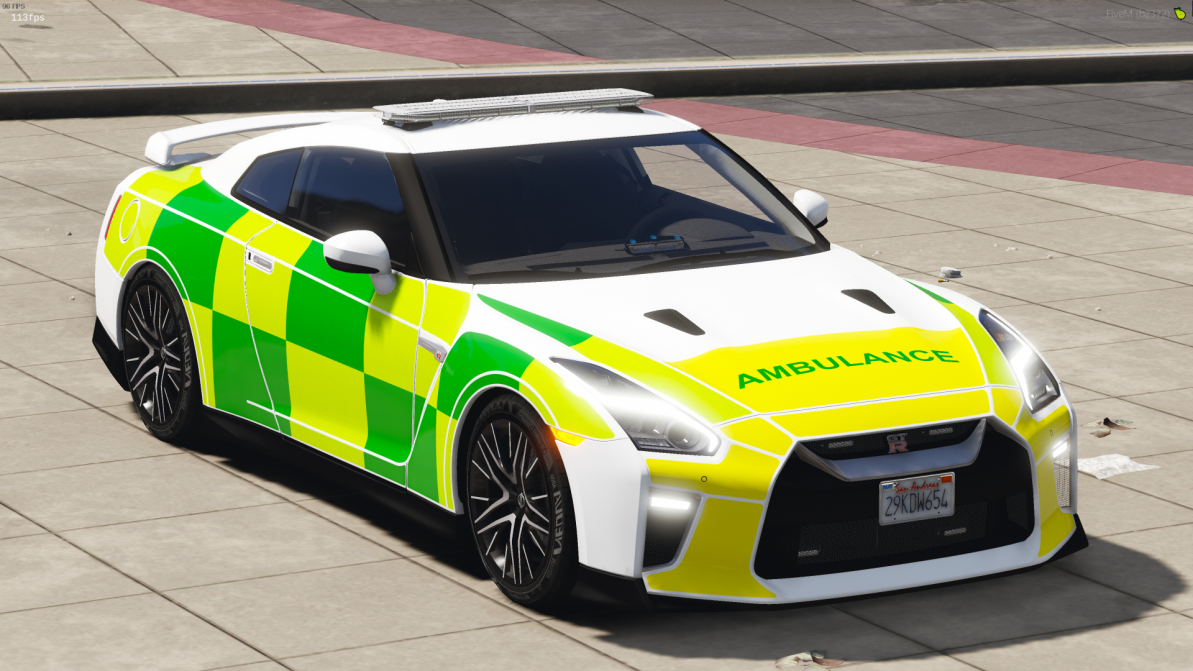 Nissan GTR35 Ambulance