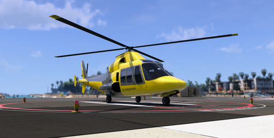 Buckingham Swift  Air Ambulance (Livery and Template Provided)