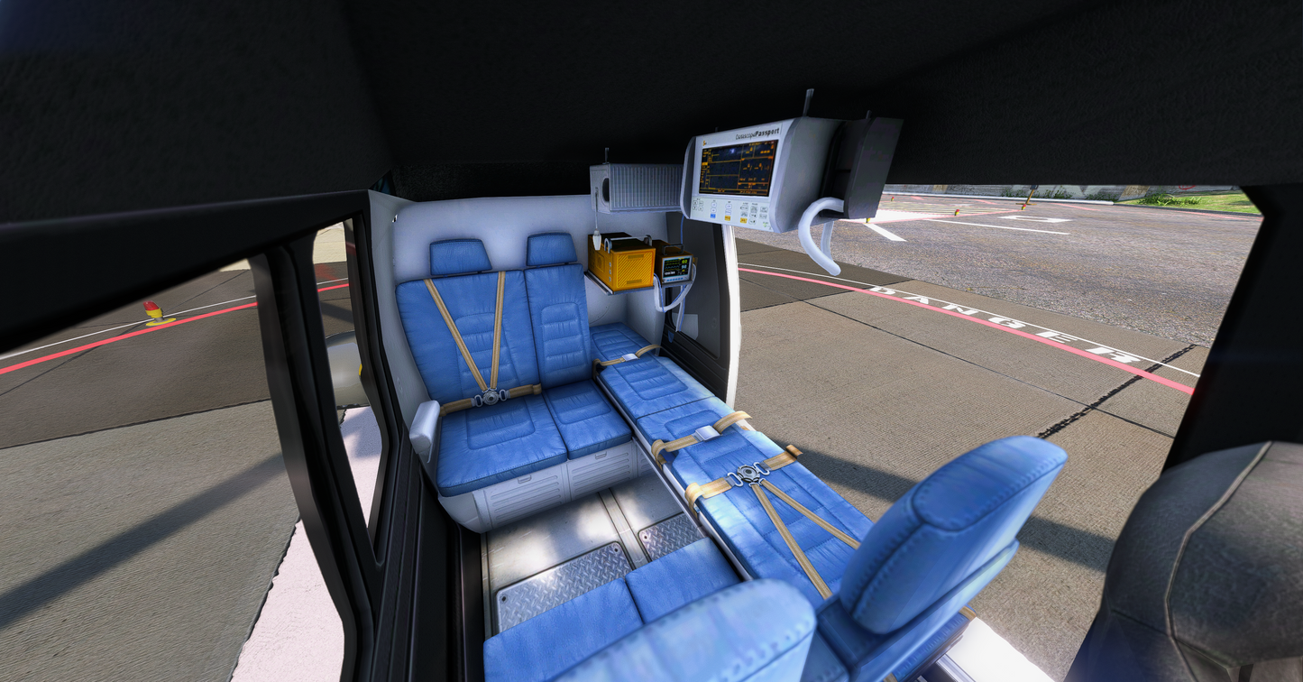 Buckingham Swift  Air Ambulance (Livery and Template Provided)