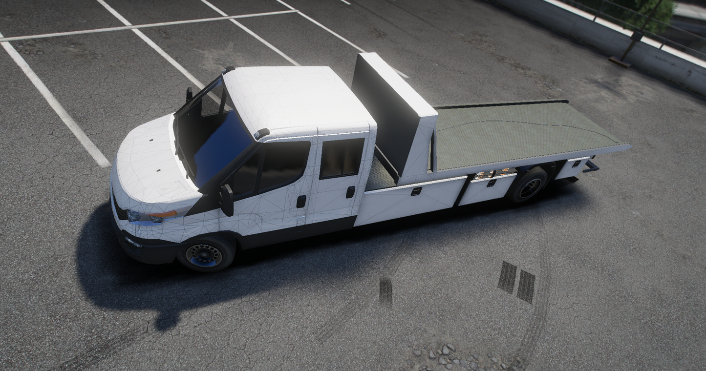 MTL Polska Flatbed (Working Bed) (Template Provided)