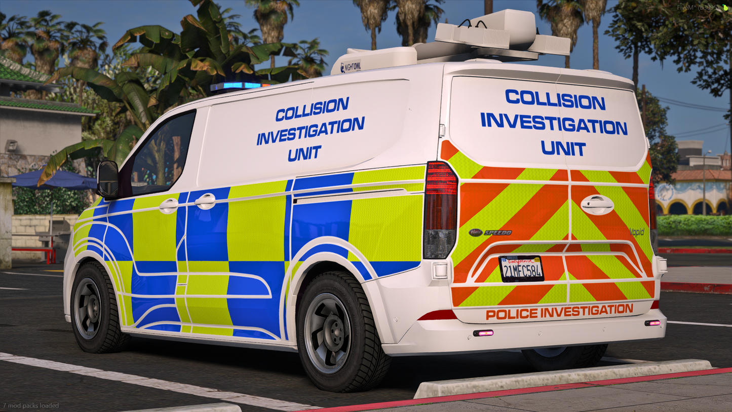 Vapid Speedo Runner Collision Investigation Unit ELS