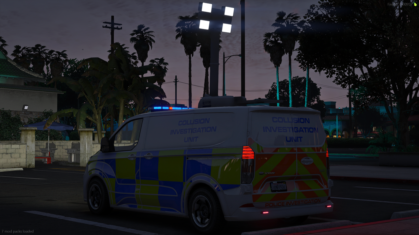 Vapid Speedo Runner Collision Investigation Unit ELS