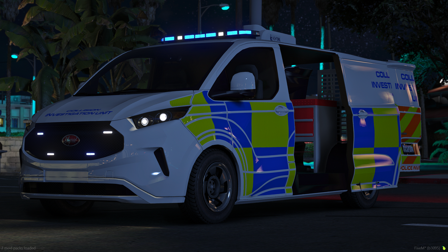 Vapid Speedo Runner Collision Investigation Unit ELS