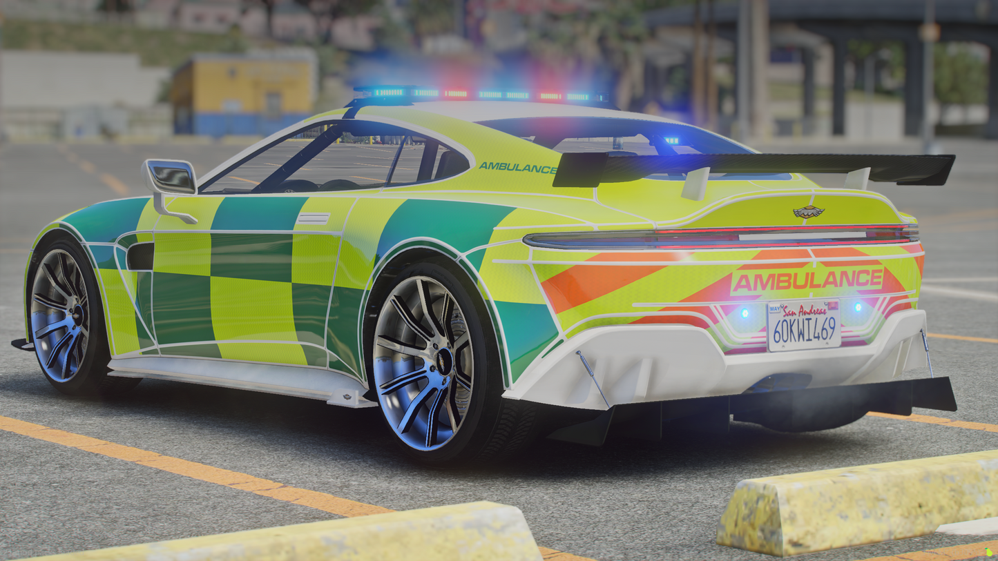 Dewbauchee Rapid GT X Ambulance ELS [With Modkit]